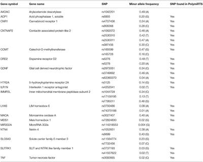 Association of Genetic Variation in the 3'UTR of LHX6, IMMP2L, and AADAC With Tourette Syndrome